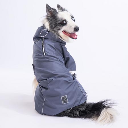 paw-23533 koyu gri colombia yağmurluk M beden