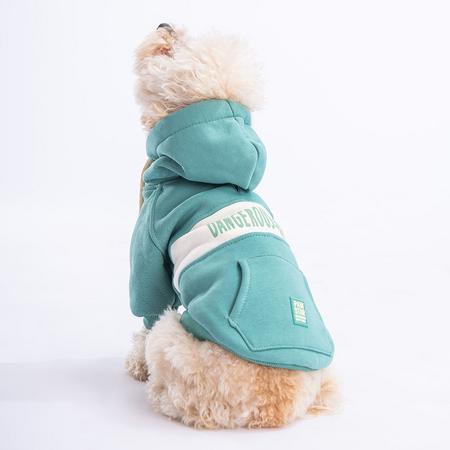 paw-23707 yeşil cute hoodie 2XL beden