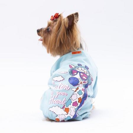 paw-24903 Bebe Mavi Giraffe Pijama Tulum xl