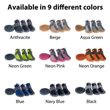 PAW PRİNTS FERMUARLI BEZ KÖPEK AYAKKABI NO:6