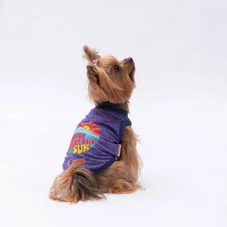 24833 Mor The Sun Tişört 2XL Beden