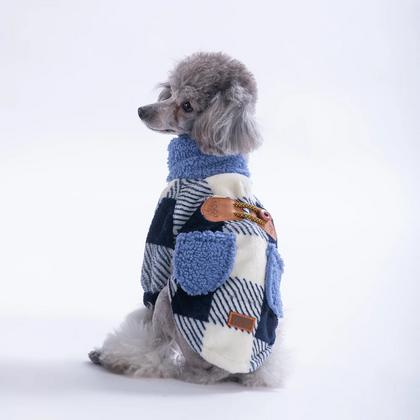 25213-Lacivert Chicago Checks Ceket 2XL Beden