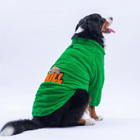 25755 Yeşil Oslo Chill Büyük Irk Sweat 5XL