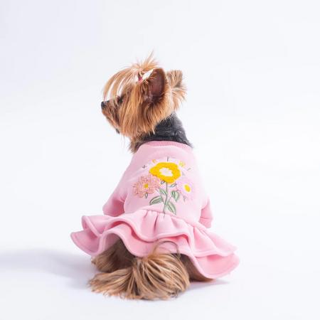 26303-Pembe Arosa Nivalis Elbise L Beden