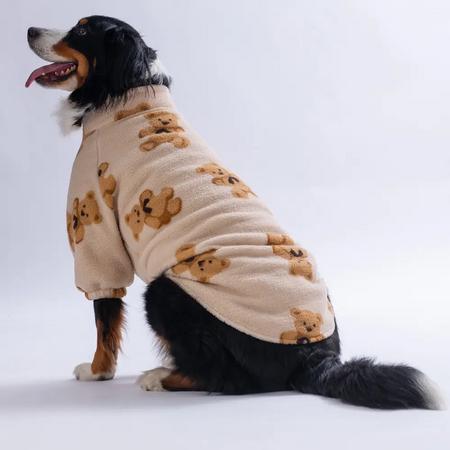 26757- Ekru Gentle Bruno Big Sweat 7XL Beden