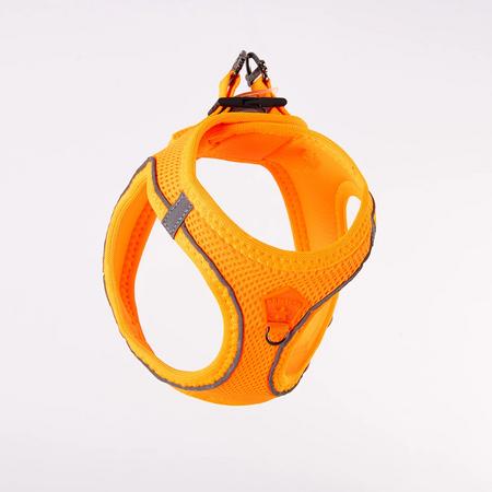 Pawstar Gögüs Tasması Neon Turuncu Airmesh XS  A02