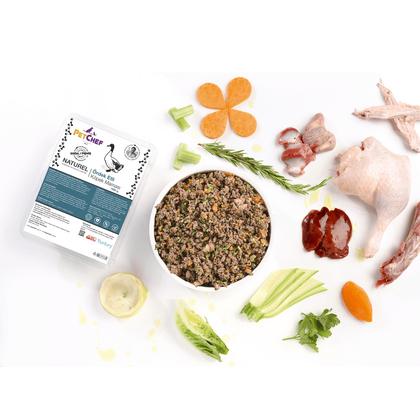 PCF-Naturel (Pişmiş) Ördek Etli Kedi & Köpek Maması 1.5kg
