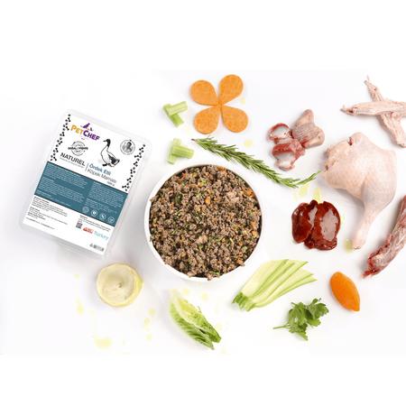 PCF-Naturel (Pişmiş) Ördek Etli Kedi & Köpek Maması 1.5kg