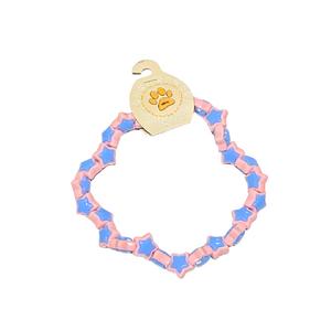 Pembe-Mavi Yıldız Kolye XS