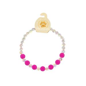 Pembe Topçuk İncı Kolye L beden