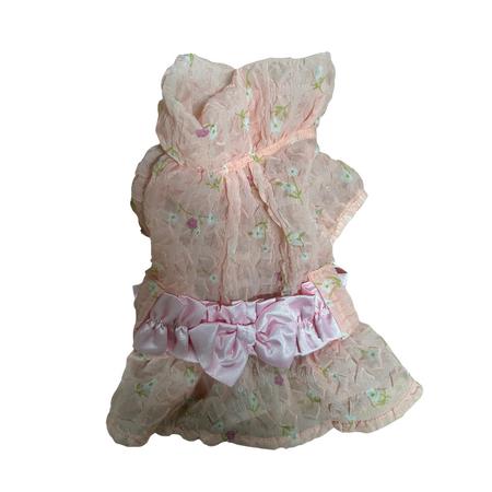 Pembe Valencia Elbise  S Spaw-25302