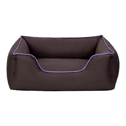 Alpha Kahverengi w Mor Biye Köpek Yatağı M Boy 7939