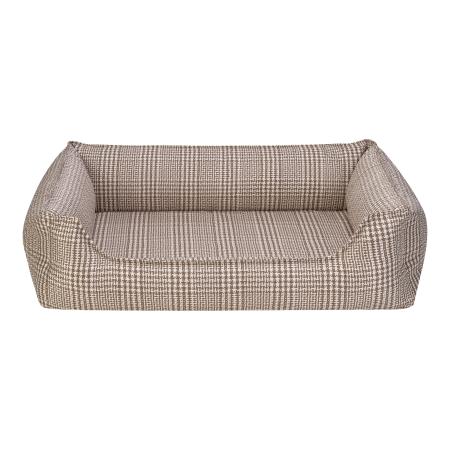 Pet Comfort Delta Bej Kareli Köpek Yatağı M 90x70cm 7724
