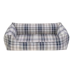 Pet Comfort Delta Lacivert Kareli Köpek Yatağı M 90x70cm 7720