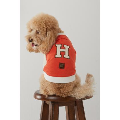 Empati   collage ceket l   turuncu