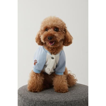 pet elegante collage ceket xxl mavi