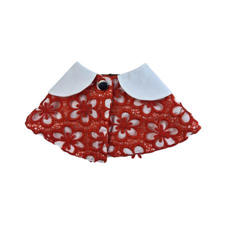 PET ELEGANTE GÜPÜRLÜ YAKALIK XS/S TURUNCU