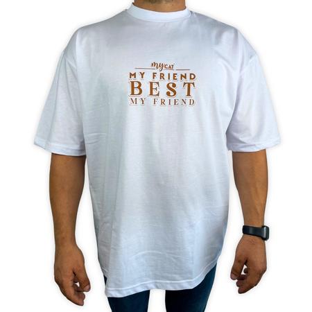 PET ELEGANTE MY BEST FRİENDS CAT T-SHIRT L
