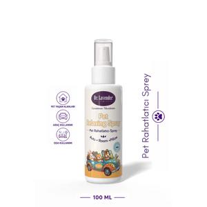 Pet Rahatlatıcı Sprey Lavanta Yağlı Ortam Spreyi 100 ml | Araç, Oda ve Pet Yaşam Alanları İçin