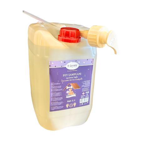 Pet Şampuanı Lavanta Yağlı (Köpek Şampuan) 5lt