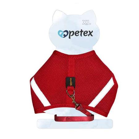 Petex Kedi Gögüs Tasması KIRMIZI XL Glory