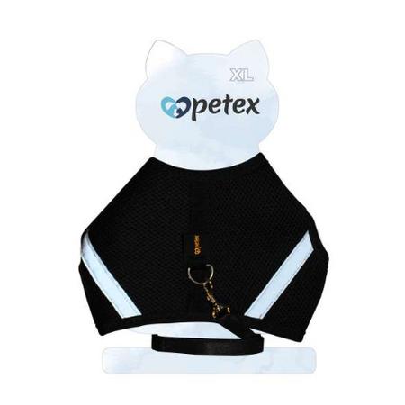 Petex Kedi Gögüs Tasması SİYAH XL Glory