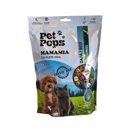 Complete Meal Freeze Dry Kurutulmuş Dana Etli Kedi & Köpek Yemeği 300g