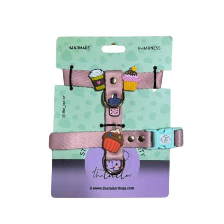 Pink Coffe Mood Harness Göğüs Tasması XS Beden