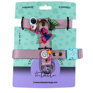 Pink Galaxy Mood Harness Göğüs Tasması M Beden