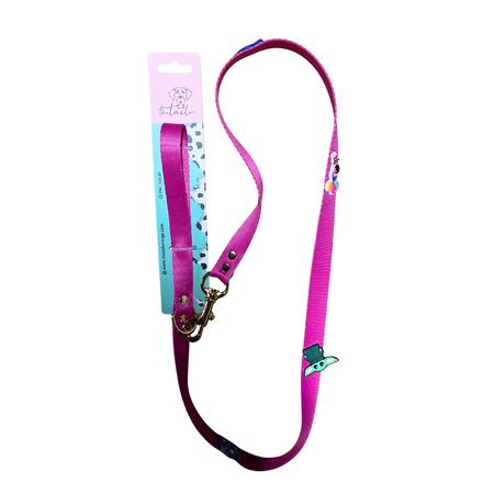 Pink Galaxy Mood Leash Sevk Kayışı 120 cm