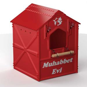 Plastik Muhabbet Yuvalığı (Farklı Renklerde Gönderilecektir)