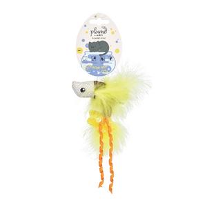 Plume Yellow Fish Catnipli Kedi Oyuncağı Brsp-20654799