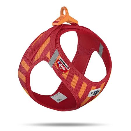 PN3684 Curli Vest Harness Air Mesh LE26 Stripes Red L 