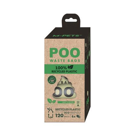 POO 100% RECYCLED DIŞKI POŞETİ NANE KOKULU 8X15 YAPRAK 10171299