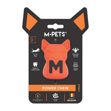 Power Chew Kauçuk Köpek Ödül Oyuncağı Citrine (S) Brsp-10675116