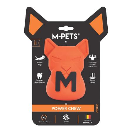 Power Chew Kauçuk Köpek Ödül Oyuncağı Citrine (XL)Brsp-10675416