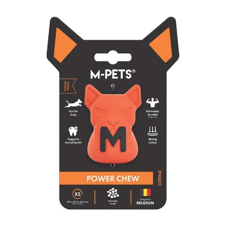 Power Chew Kauçuk Köpek Ödül Oyuncağı Citrine  (XS) Brsp-10675016