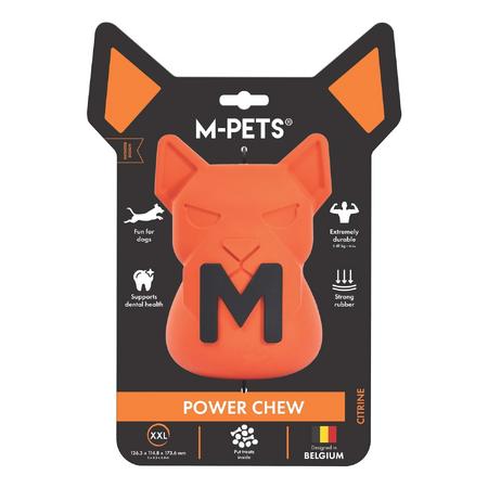 Power Chew Kauçuk Köpek Ödül Oyuncağı Citrine (XXL) Brsp-10675516