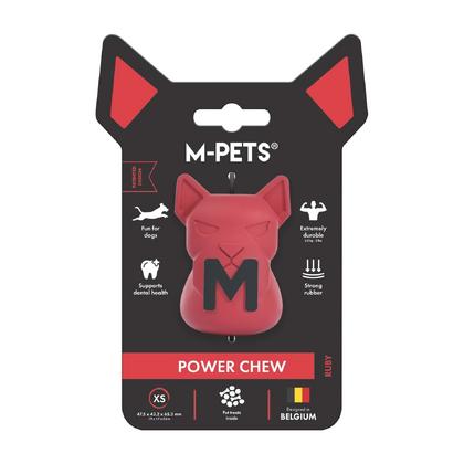Power Chew Kauçuk Köpek Ödül Oyuncağı Ruby (XS) Brsp-10674405