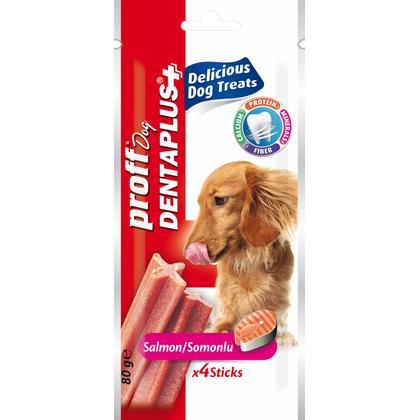 Proff Dog Dentaplus Somon Balıklı Ödül Çubuk  4 lü 80gr lora