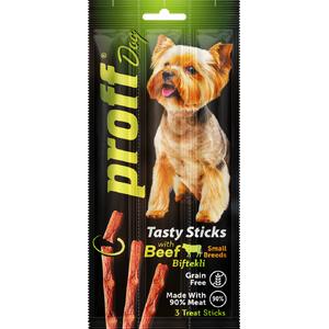 PROFF DOG STİCK BİFTEKLİ 3X5GR lora