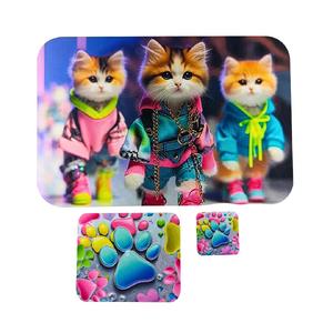 ptv kedi mama su matı 39,5 x 58,5  ( farklı modellerde gönderilecektir)