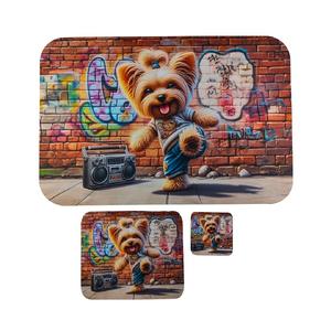 ptv köpek mama su matı 39,5 x 58,5 (farklı modellerde gönderilecek)