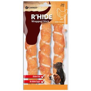 R'hide Tavuklu Glutensiz Burgu Köpek Ödül Maması 17cm 3'Lü 155g Adp-514534