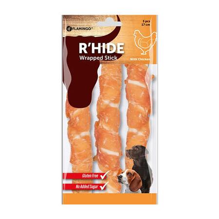 R'hide Tavuklu Glutensiz Burgu Köpek Ödül Maması 17cm 3'Lü 155g Adp-514534