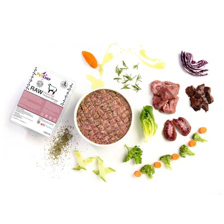 PCF-Raw (Çiğ) Kuzu Etli Kedi & Köpek Maması 1.5kg