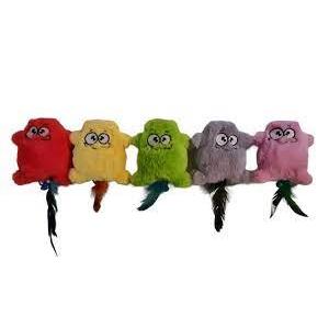 RD-1026  Catnipli Kurbağa Peluş Kedi Oyuncağı