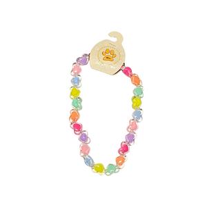 Renkli Kalpli Kolye S