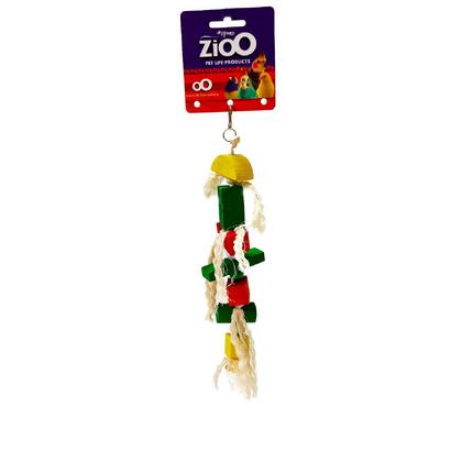 zioo renkli şekilli ahşap kuş oyuncağı 1939