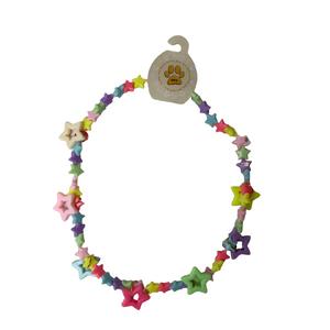 Renkli Yıldızlı Kolye S